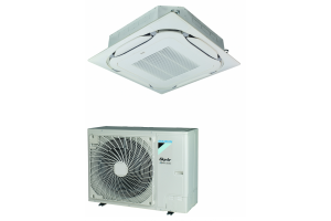 Šilumos siurblys DAIKIN SPLIT kasetinis ROUND FLOW FCAG71B-RZAG71NV1 Šildymo galia 7,5kW, Šaldymo 6,8 kW Freonas R32 oro kondicionierius